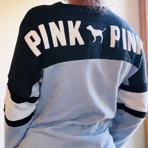 Pink Victoria’s Secret Oversized Long Sleeve